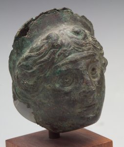 Afrodites huvud, 500-talet e.Kr.(?) (repoussé brons) av Roman Roman