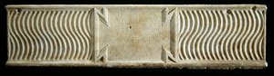 Sarkofag, sent 2:a-3:e århundradet e.Kr. (marmor) (se även 241411) av Roman Roman