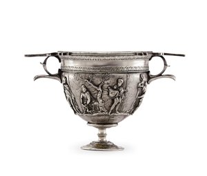 Skyphos, ca. sent 1:a århundradet f.Kr. - tidigt 1:a århundradet e.Kr. (silver) av Roman Roman