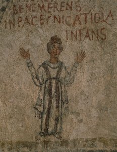 Det avlidna barnet Nicatoila (fresk) av Roman Roman