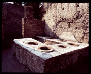 Thermopoliummarmordisk, 500-talet f.Kr. - 1:a århundradet e.Kr av Roman Roman