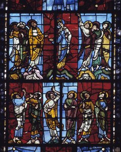 Ascension (målat glas av Romanesque