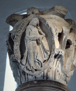 Körens huvudstad (skulptur av Romanesque