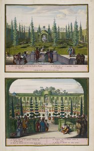 The Park at Enghien, c.1685, illustration från en 