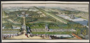 The Park at Enghien, c.1685, illustration från en 