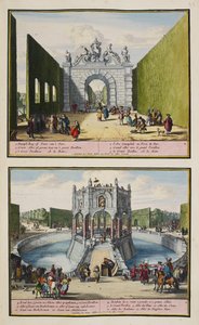 The Park at Enghien, c.1685, illustration från en 