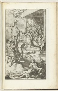 Titeltryck för andra delen av Guerres de Flandres Andra delen (titel på objekt) Guerres de Flandres (serietitel)