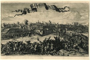 Erövringen av Coevorden den 30 december 1672 Erövringen av Coeverde med Cast[eel] (titel på objekt)