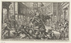 Allegori om Nassaus roll i republikens enhet av Romeyn de Hooghe