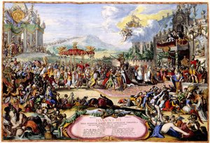 Allegori över kung John III Sobieski, 1675 av Romeyn de Hooghe