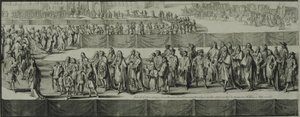 Drottning Mary II:s begravningsprocession, 1695 av Romeyn de Hooghe