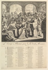Allarmed Europe.n.d. av Romeyn de Hooghe