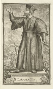 Portrait of John Hus, 1701 av Romeyn de Hooghe