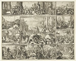 Förföljelse av protestanter i Frankrike efter upphävandet av ediktet av Nantes, 1685-1686 Tyrannier mot de reformerte i Frankrike (titel på objekt)