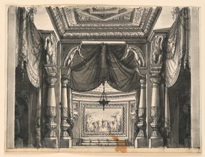 Scendesign, interiör av Oriental Palace