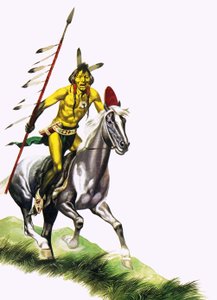 Cheyenne-krigare av Ron Embleton