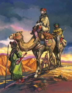 Marco Polo korsar de persiska öknarna av Ron Embleton