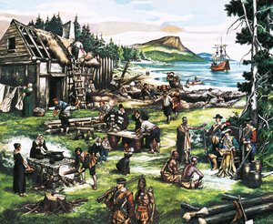 De amerikanska nybyggarna av Ron Embleton