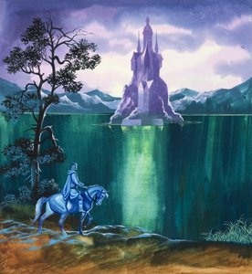 De magiska äpplena (gouache på papper)