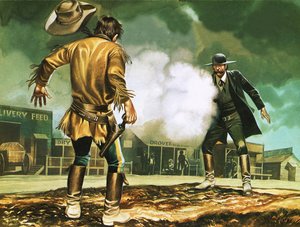 Wyatt Earp i arbete i Dodge City