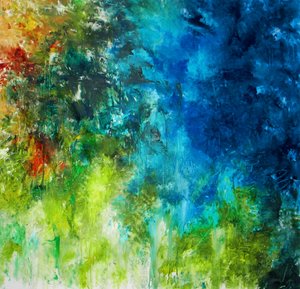 Livfull abstrakt natur