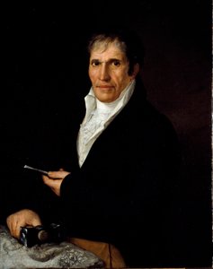 Porträtt av skulptören Bartolomeo Carrera Målning av Rosa Bacigalupo Carrera (1800-talet) Genes, Ligustica Academy of Fine Arts av Rosa Bacigalupo Carrea