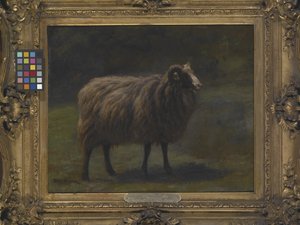 Ram (olja på duk) av Rosa Bonheur