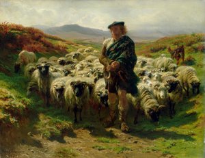The Highland Shepherd, 1859 swed av Rosa Bonheur