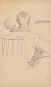 Walter Barwig spelar cello av Rosa Simon Barwig