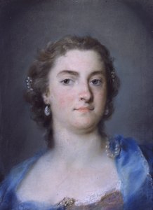 Porträtt av Faustina Bordoni Hasse
