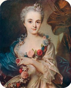 Porträtt av en Lady Marquise de Pompadour, c1700-talet, 1906 av Rosalba Zuanna Carriera