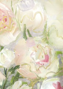 Krämrosa blommor av Rosana Laiz Blursbyai