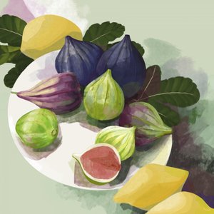 Mogna fikon och citroner