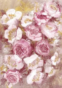 Mjukt rosa rosor