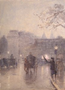 Att ta en taxi, South Kensington av Rose Maynard Barton