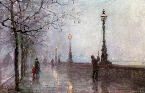 Den sista lampan, Thames Embankment