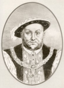 Henry VIII, från Levande biografier om kända härskare