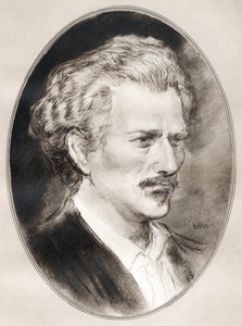 Ignacy Jan Paderewski, från Living Biography of Famous Men av Ross Gordon