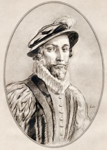 Sir Walter Raleigh, från Living Biography of Famous Men. av Ross Gordon