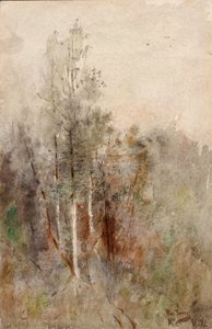 En trädstudie, 1879. av Ross Turner