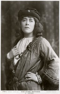 Edith Wynne Matthison, brittisk skådespelerska, c1907. av Rotary Photo