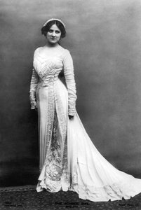 Edna May 1878-1948, amerikansk skådespelerska och sångerska, tidigt 1900-tal.