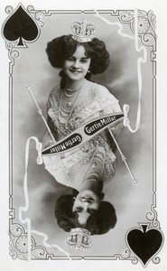 Gertie Millar, brittisk skådespelerska och sångerska, c1905. av Rotary Photo