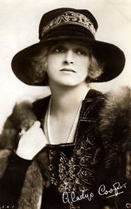 Gladys Cooper 1888-1971, engelsk skådespelerska, tidigt 1900-tal. av Rotary Photo