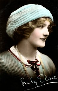 Lily Elsie 1886-1962, engelsk skådespelerska, tidigt 1900-tal.