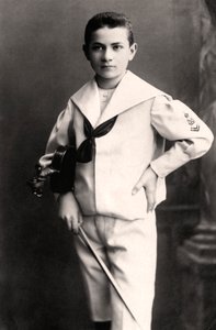 Mischa Elman 1891-1967, ukrainsk violinist, tidigt 1900-tal.