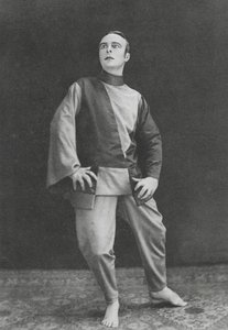 Rudolf von Laban, österrikisk dansare (svartvitt foto) av Ruben Sobol