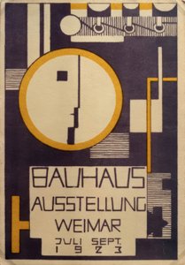 Bauhaus-utställning Weimar juli–september 1923 av Rudolf Baschant