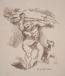 Caliban II av Rudolf Grossmann