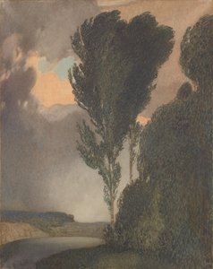 Stormigt landskap